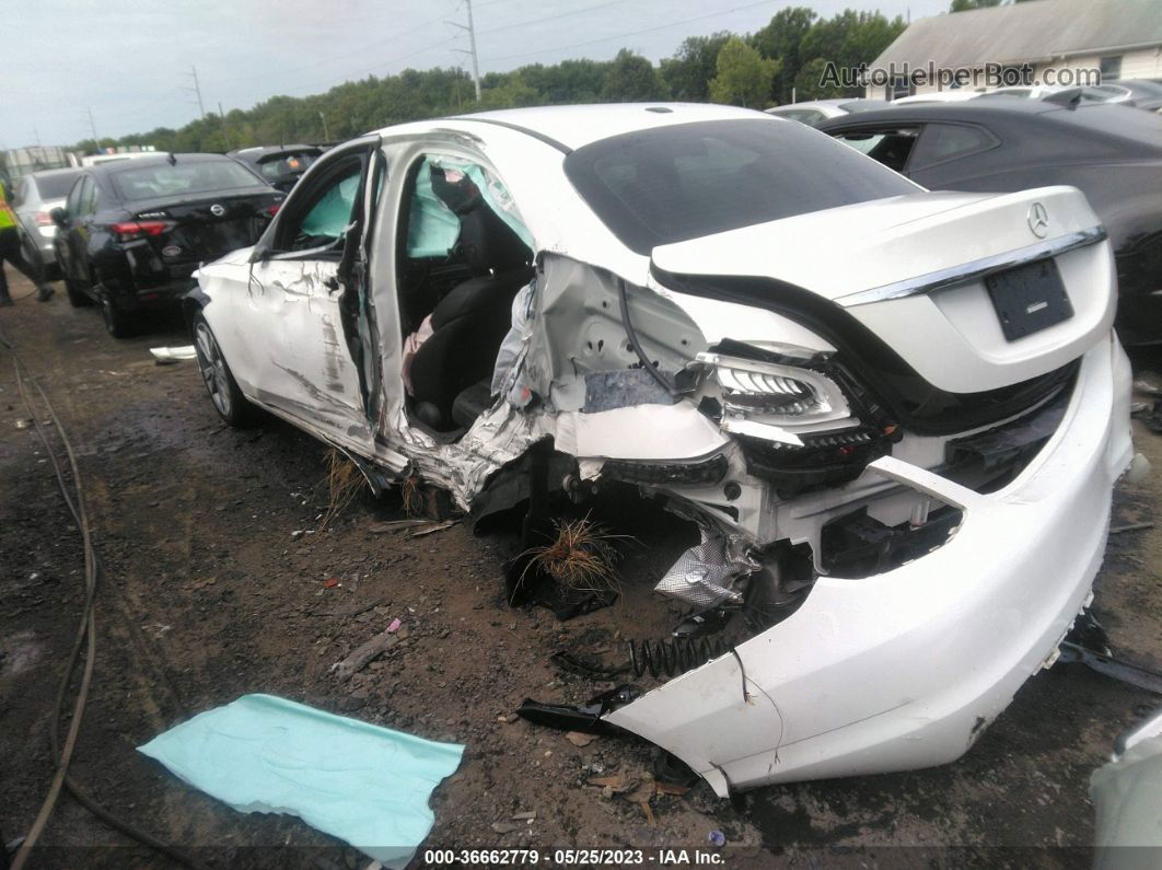 2019 Mercedes-benz C 300 White vin: 55SWF8DB2KU301701