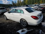 2019 Mercedes-benz C 300 White vin: 55SWF8DB2KU307837