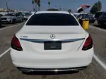 2019 Mercedes-benz C 300 White vin: 55SWF8DB2KU311919