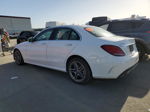 2019 Mercedes-benz C 300 White vin: 55SWF8DB3KU282768