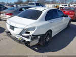 2019 Mercedes-benz C 300   White vin: 55SWF8DB3KU283175