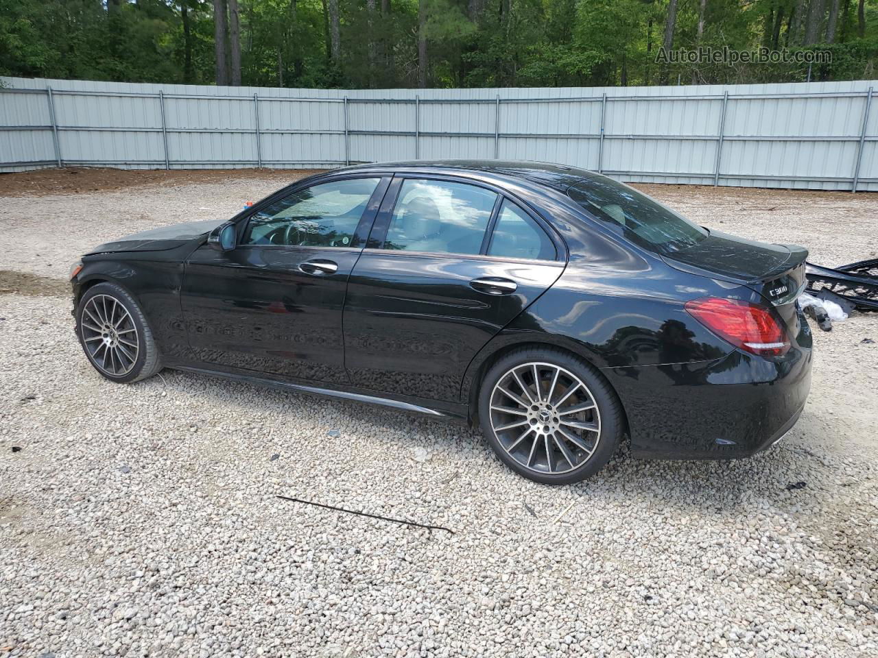 2019 Mercedes-benz C 300 Black vin: 55SWF8DB3KU293866