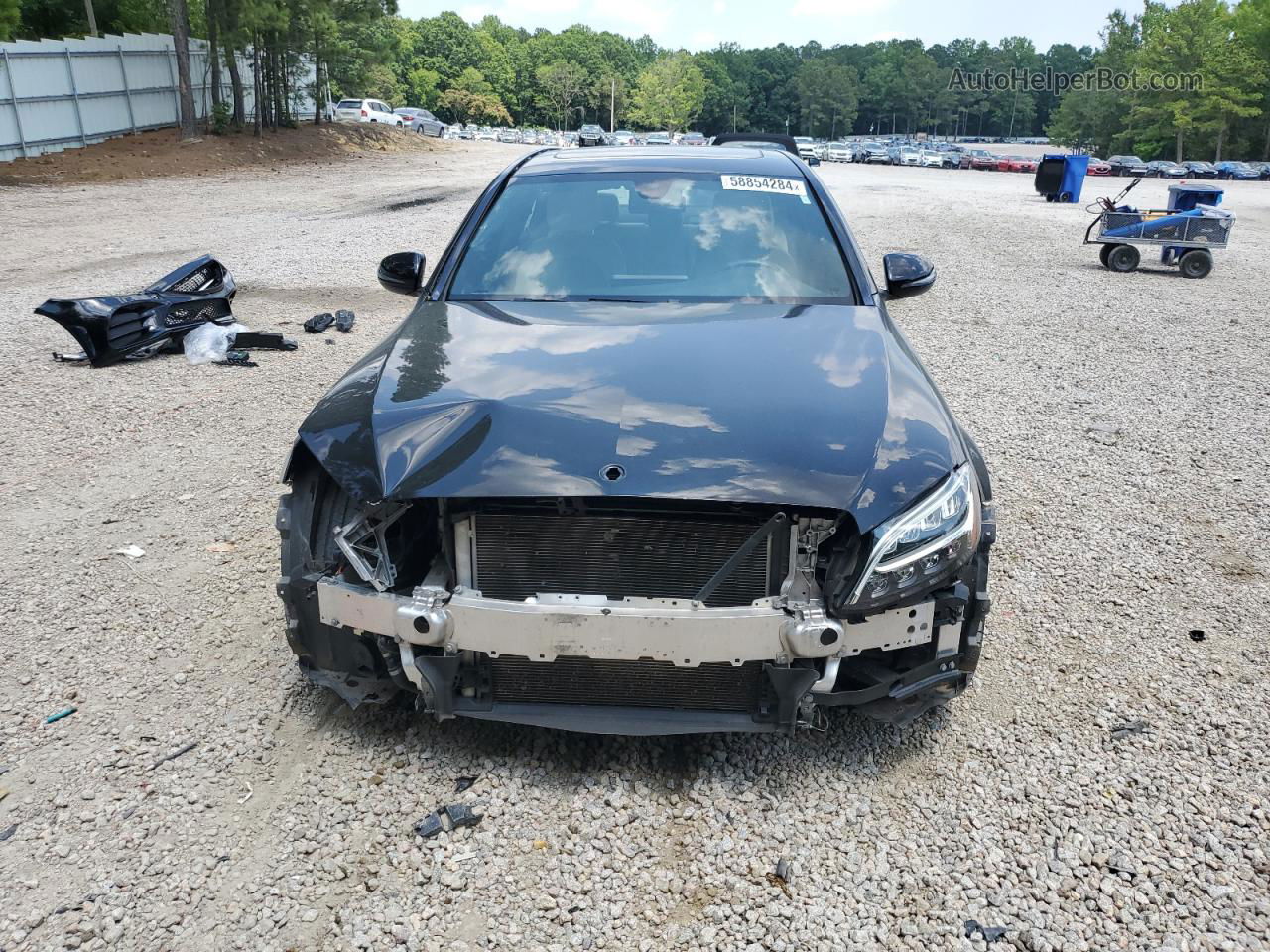 2019 Mercedes-benz C 300 Black vin: 55SWF8DB3KU293866