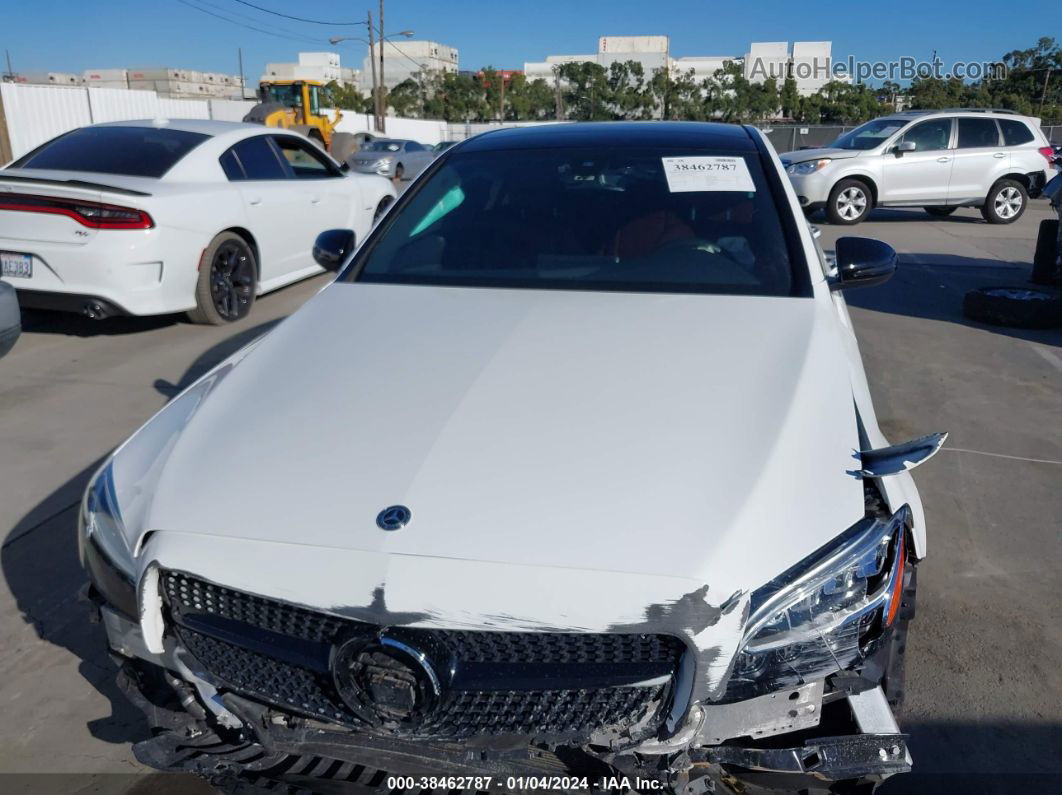 2019 Mercedes-benz C 300   White vin: 55SWF8DB3KU299781