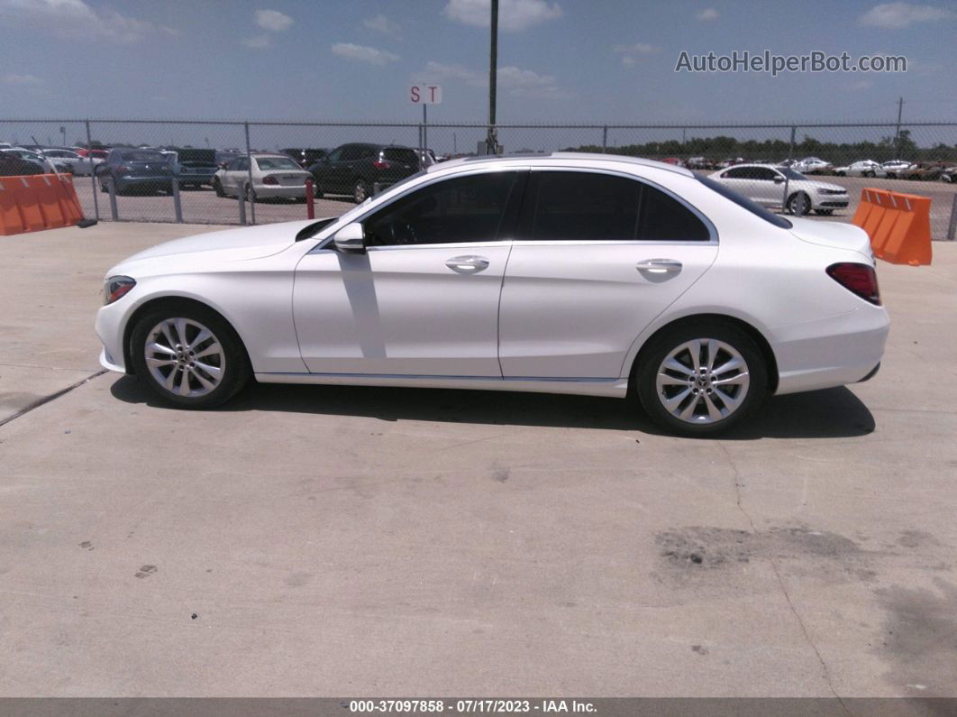 2019 Mercedes-benz C-class C 300 Белый vin: 55SWF8DB3KU300699