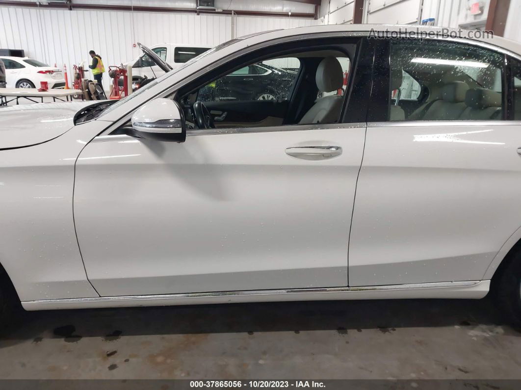 2019 Mercedes-benz C-class C 300 White vin: 55SWF8DB3KU308821