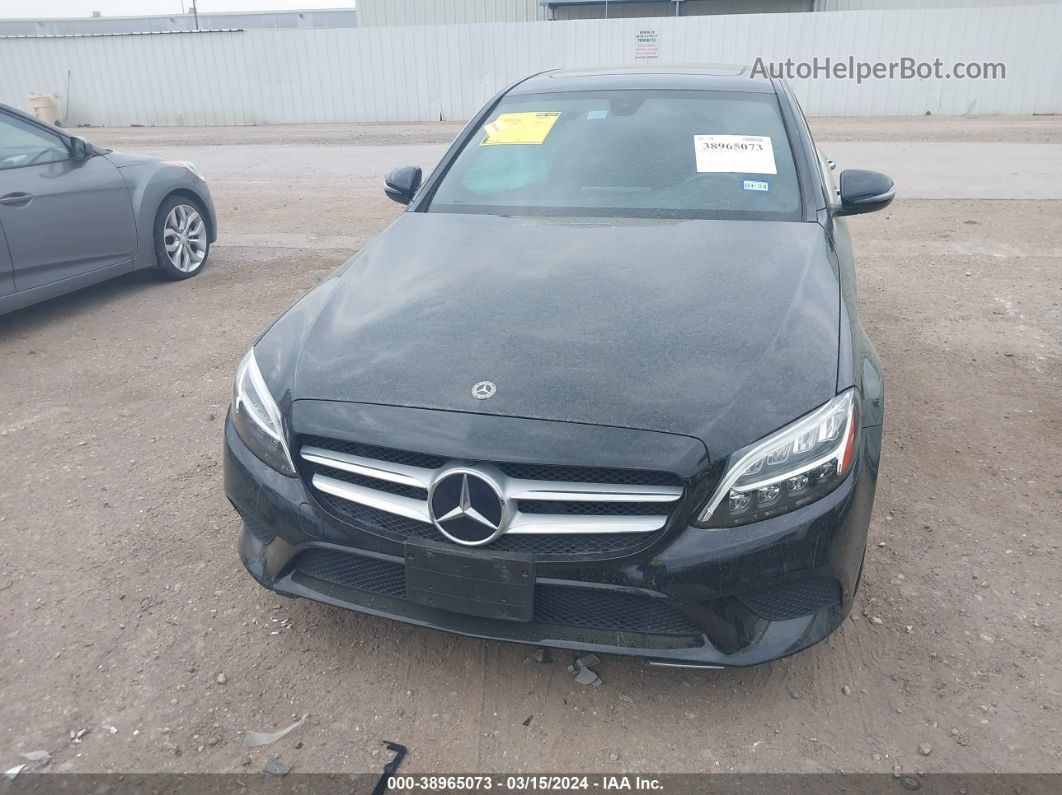 2019 Mercedes-benz C 300   Черный vin: 55SWF8DB3KU313775