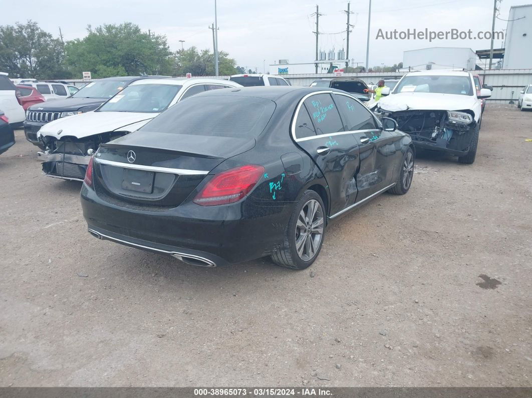 2019 Mercedes-benz C 300   Черный vin: 55SWF8DB3KU313775