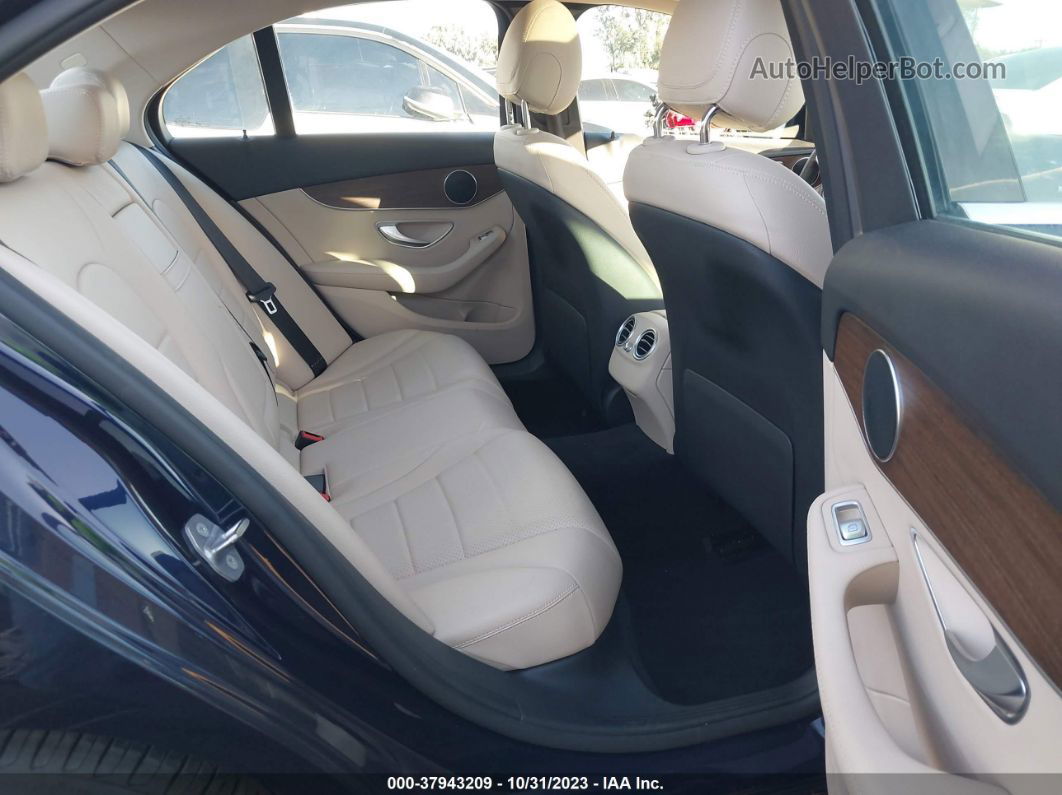 2019 Mercedes-benz C-class C 300 Dark Blue vin: 55SWF8DB4KU285789