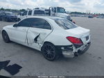 2019 Mercedes-benz C-class C 300 White vin: 55SWF8DB4KU294511