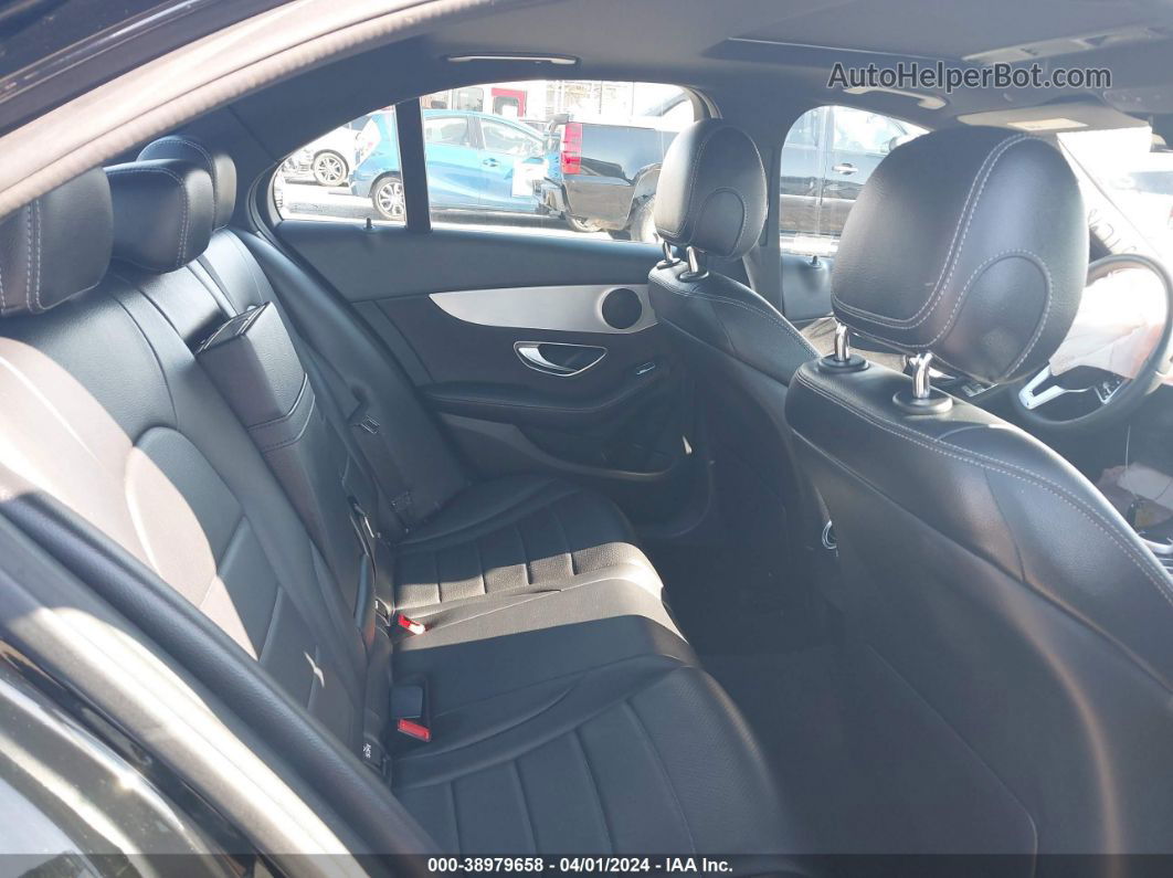 2019 Mercedes-benz C 300   Black vin: 55SWF8DB4KU297845