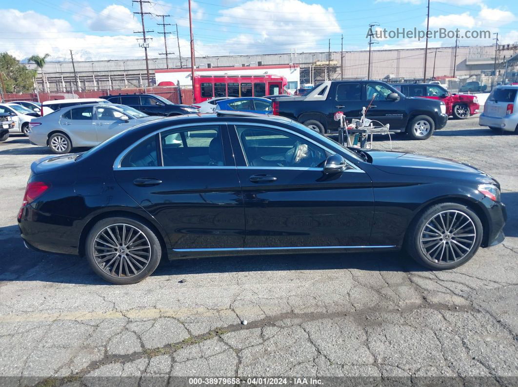 2019 Mercedes-benz C 300   Black vin: 55SWF8DB4KU297845