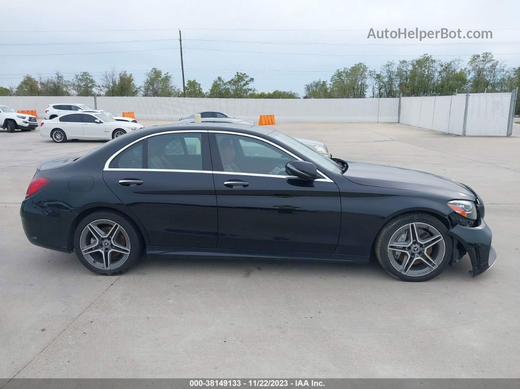 2019 Mercedes-benz C 300 Black vin: 55SWF8DB4KU304857