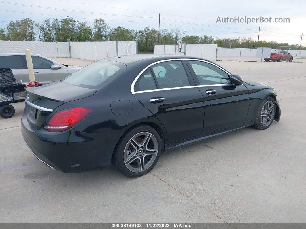 2019 Mercedes-benz C 300 Черный vin: 55SWF8DB4KU304857