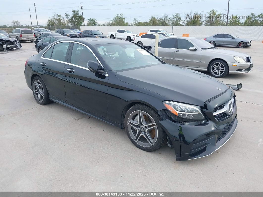 2019 Mercedes-benz C 300 Black vin: 55SWF8DB4KU304857