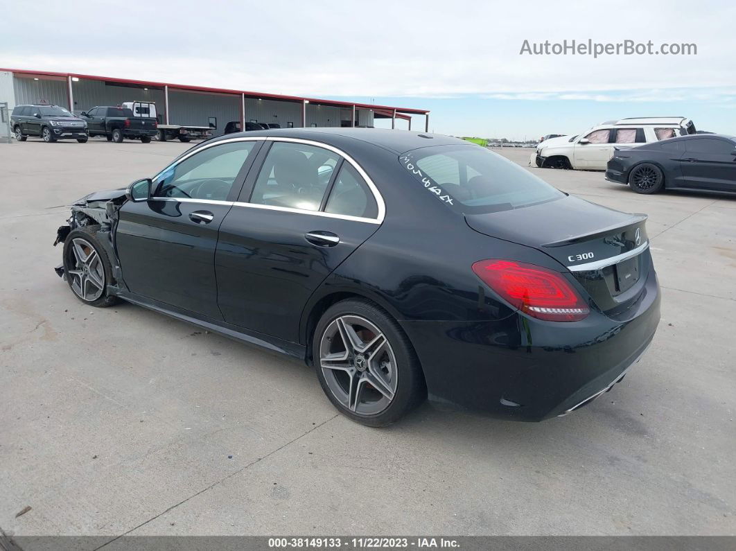 2019 Mercedes-benz C 300 Black vin: 55SWF8DB4KU304857