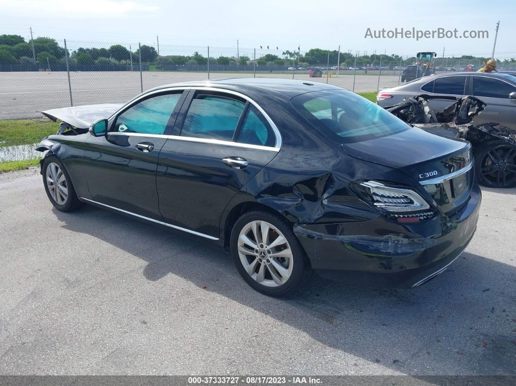 2019 Mercedes-benz C 300 Black vin: 55SWF8DB4KU308956