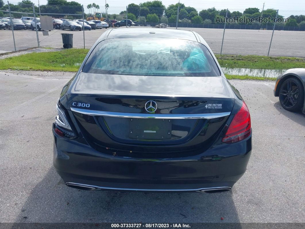 2019 Mercedes-benz C 300 Black vin: 55SWF8DB4KU308956