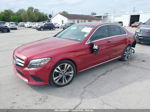 2019 Mercedes-benz C 300   Красный vin: 55SWF8DB4KU310433