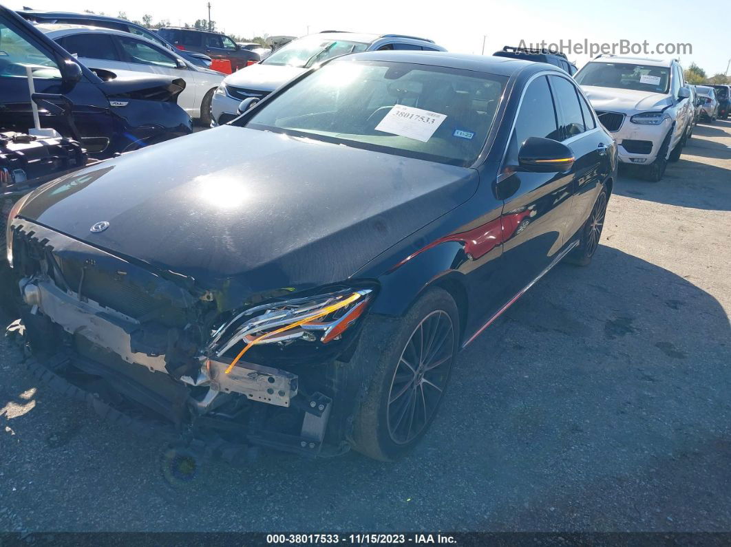 2019 Mercedes-benz C 300 Black vin: 55SWF8DB4KU318287