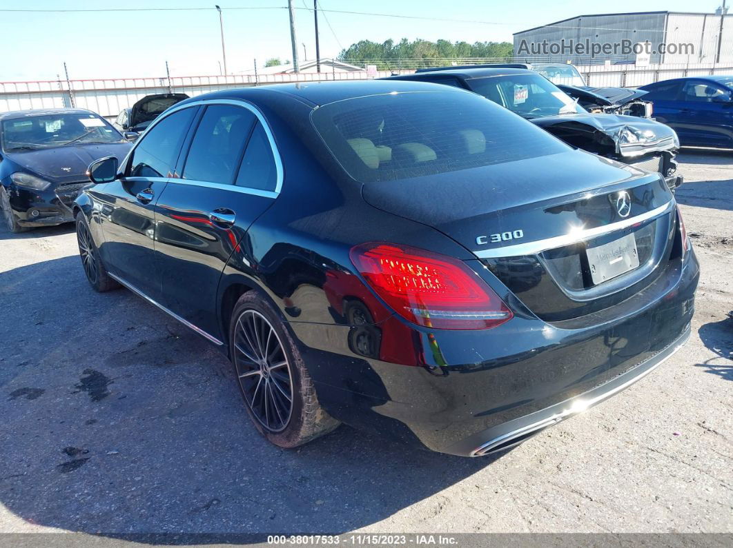 2019 Mercedes-benz C 300 Черный vin: 55SWF8DB4KU318287