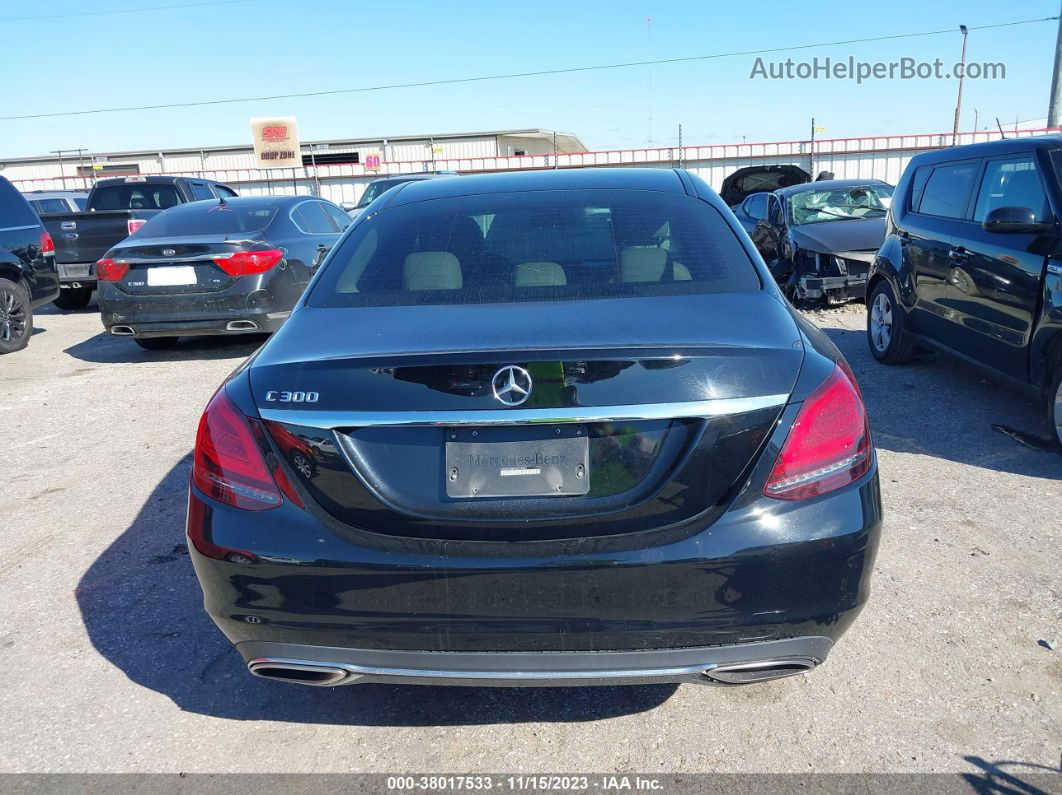 2019 Mercedes-benz C 300 Black vin: 55SWF8DB4KU318287