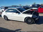 2019 Mercedes-benz C 300   White vin: 55SWF8DB4KU320654