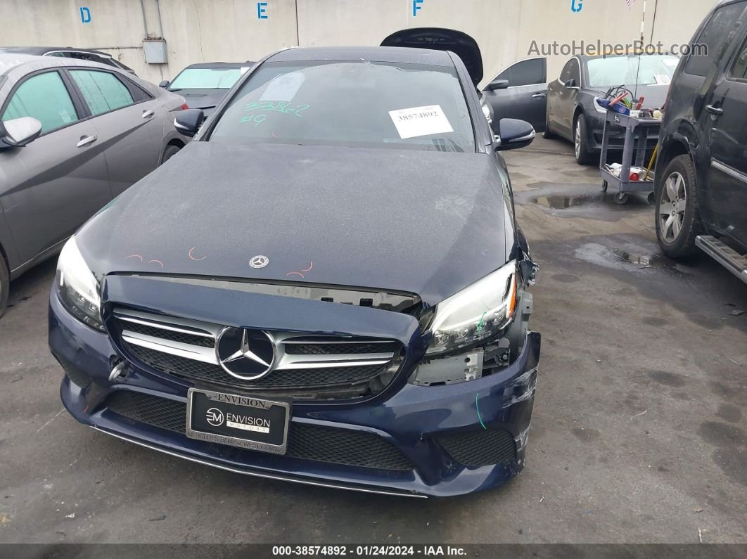 2019 Mercedes-benz C 300   Dark Blue vin: 55SWF8DB5KU288765