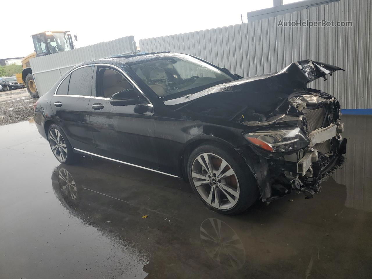 2019 Mercedes-benz C 300 Black vin: 55SWF8DB5KU297286