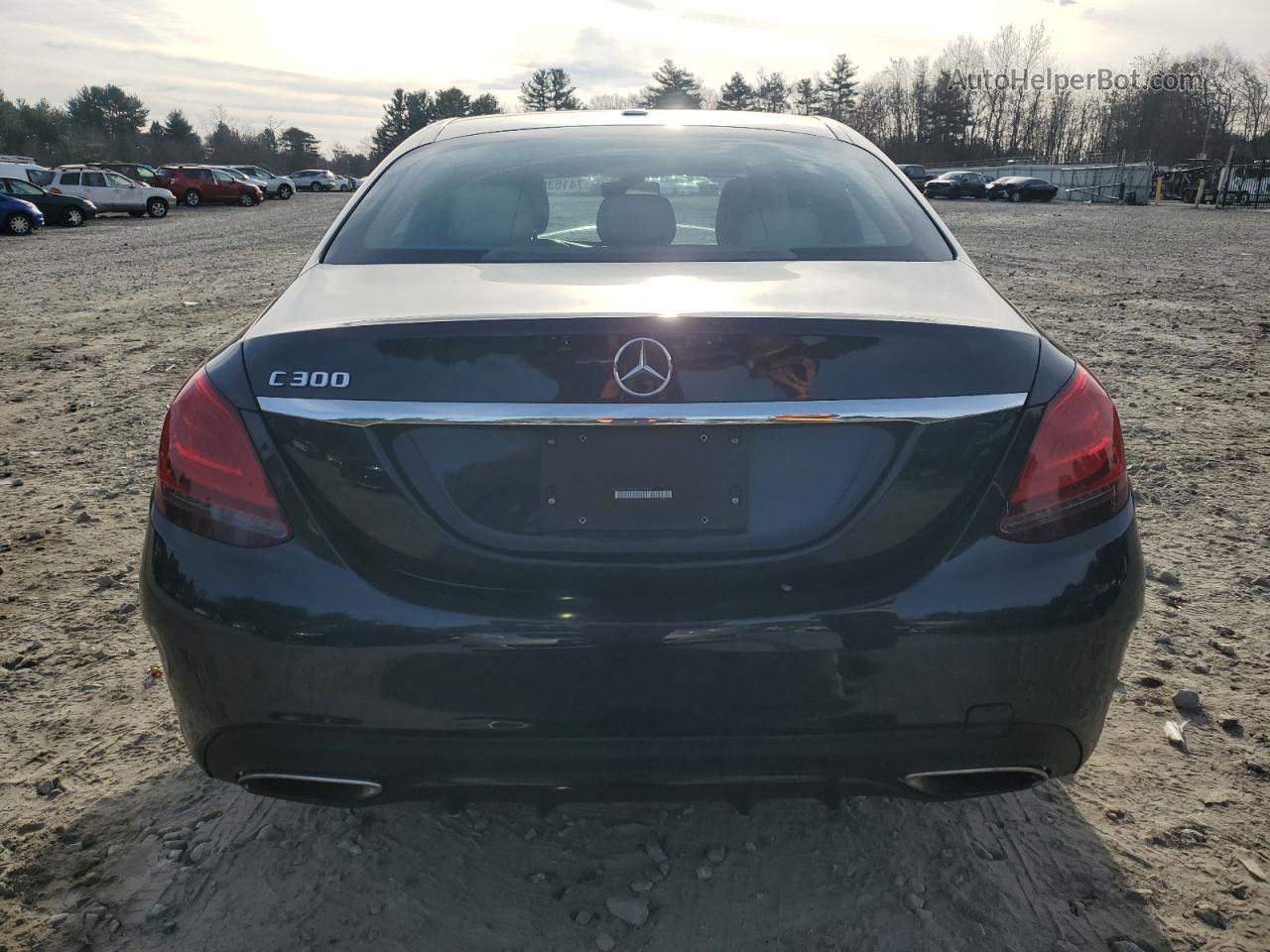 2019 Mercedes-benz C 300 Blue vin: 55SWF8DB5KU297837