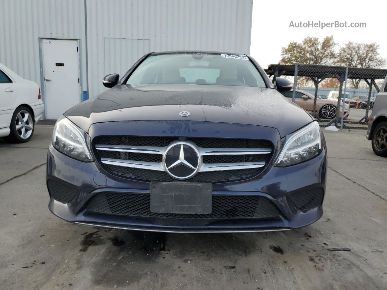 2019 Mercedes-benz C 300 Blue vin: 55SWF8DB5KU298647