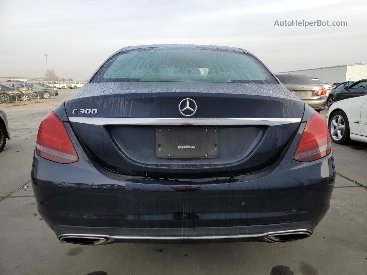 2019 Mercedes-benz C 300 Blue vin: 55SWF8DB5KU298647