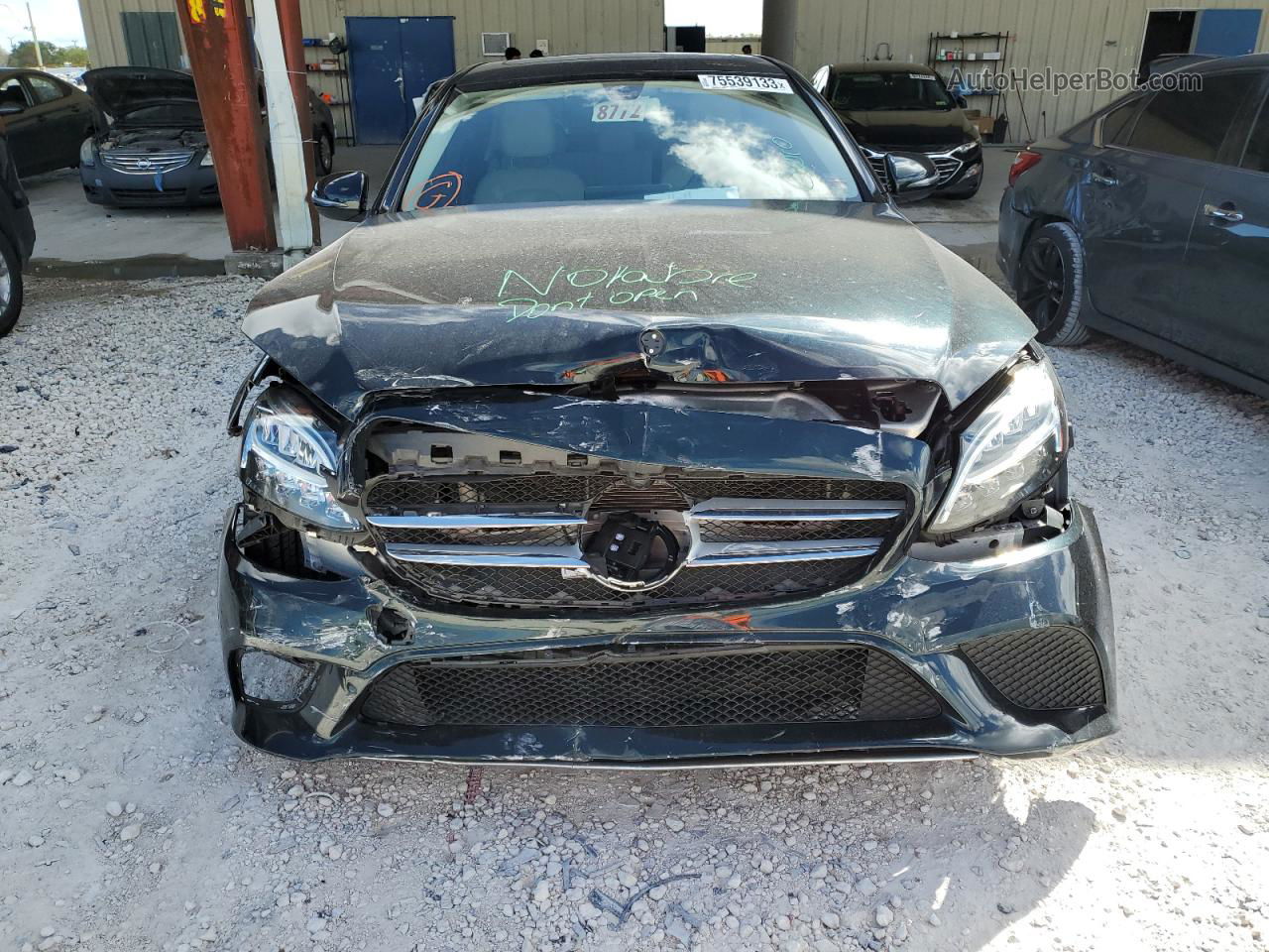 2019 Mercedes-benz C 300 Black vin: 55SWF8DB5KU302762