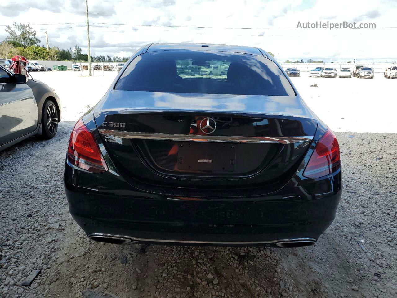 2019 Mercedes-benz C 300 Black vin: 55SWF8DB5KU302762