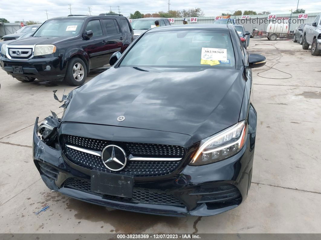 2019 Mercedes-benz C-class C 300 Black vin: 55SWF8DB5KU319464