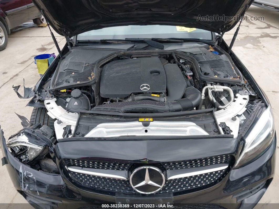 2019 Mercedes-benz C-class C 300 Black vin: 55SWF8DB5KU319464