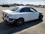 2019 Mercedes-benz C 300 White vin: 55SWF8DB6KU286703