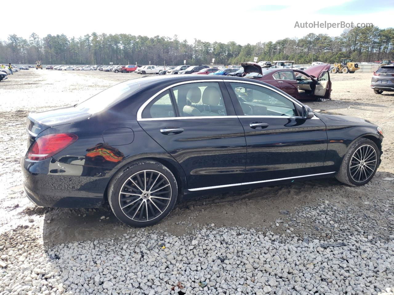 2019 Mercedes-benz C 300 Black vin: 55SWF8DB6KU287396