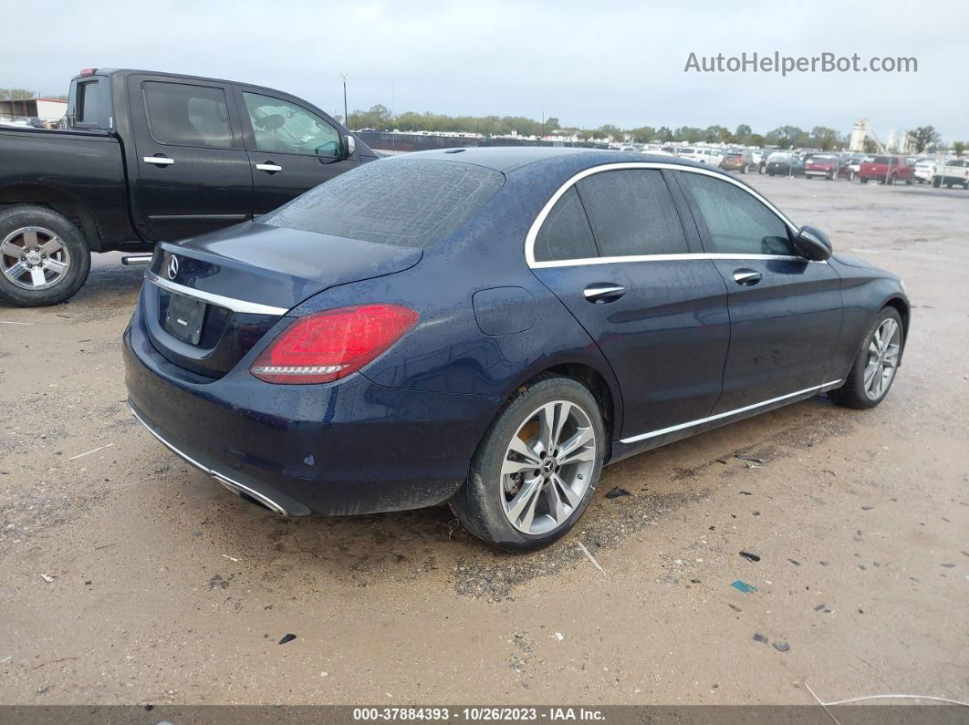 2019 Mercedes-benz C 300 Dark Blue vin: 55SWF8DB6KU288855