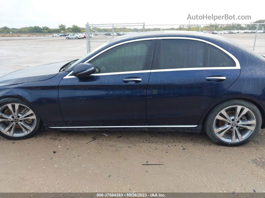 2019 Mercedes-benz C 300 Dark Blue vin: 55SWF8DB6KU288855