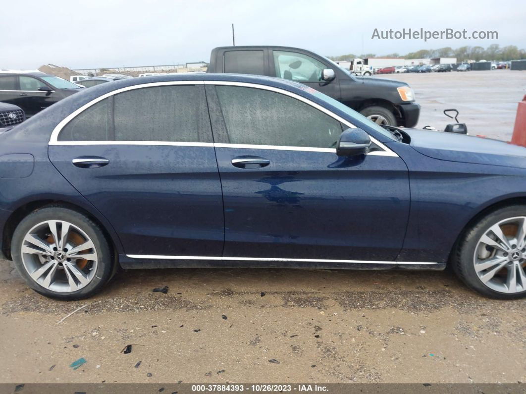 2019 Mercedes-benz C 300 Dark Blue vin: 55SWF8DB6KU288855