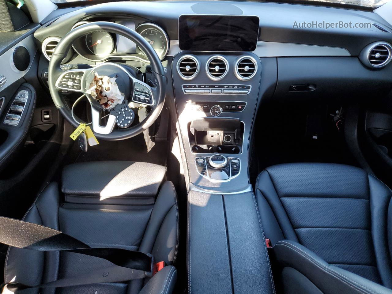 2019 Mercedes-benz C 300 Черный vin: 55SWF8DB6KU294753