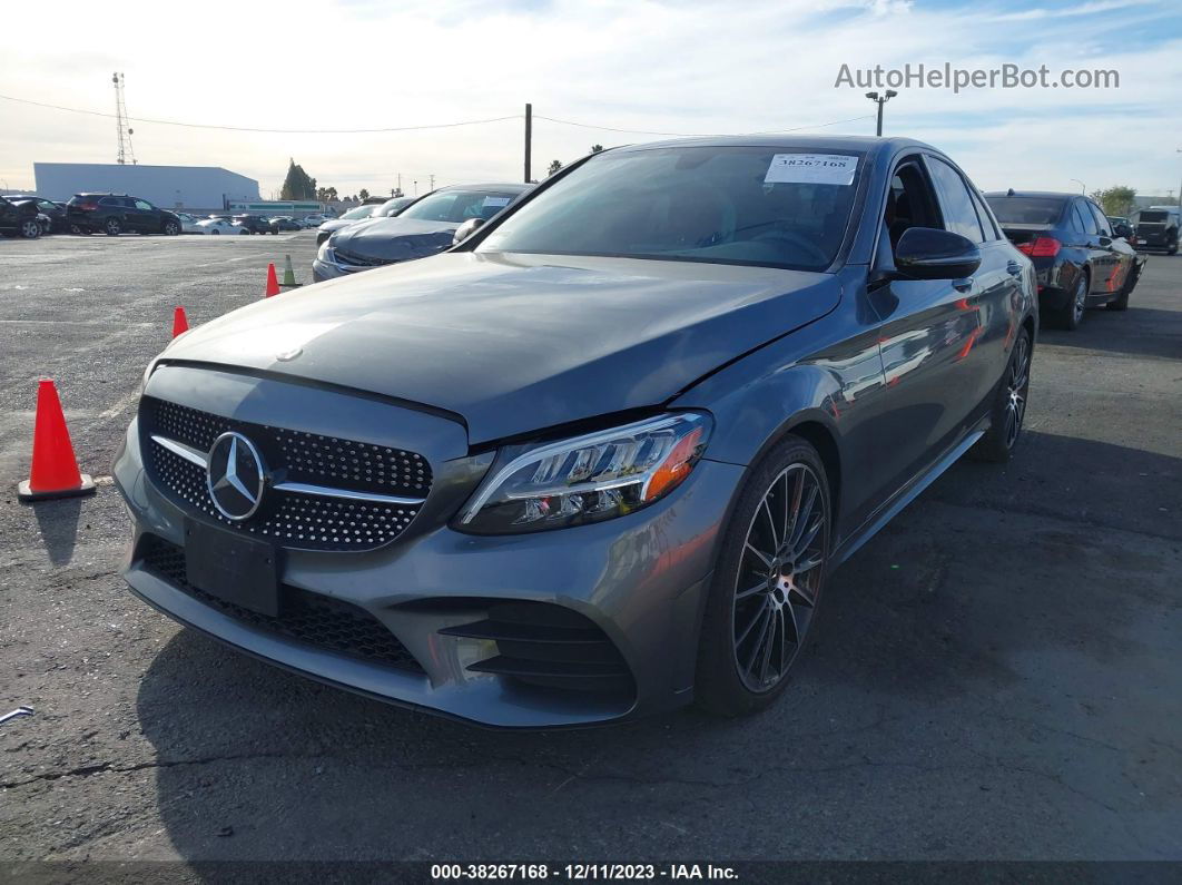 2019 Mercedes-benz C 300   Gray vin: 55SWF8DB6KU297412