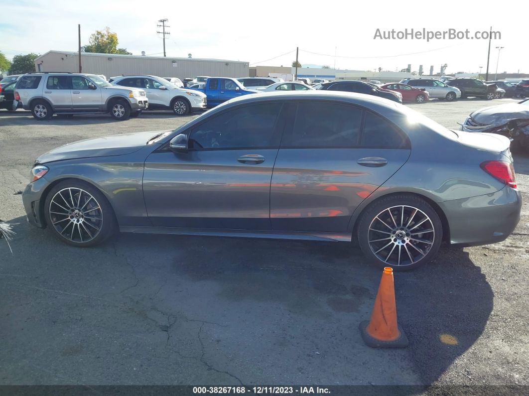 2019 Mercedes-benz C 300   Gray vin: 55SWF8DB6KU297412