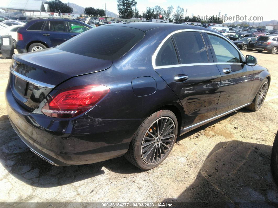 2019 Mercedes-benz C-class C 300 Blue vin: 55SWF8DB6KU299242