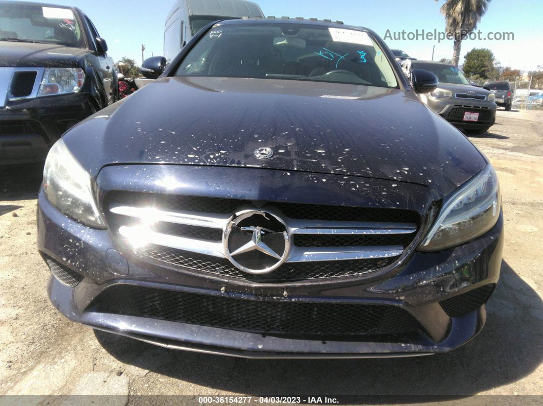 2019 Mercedes-benz C-class C 300 Blue vin: 55SWF8DB6KU299242