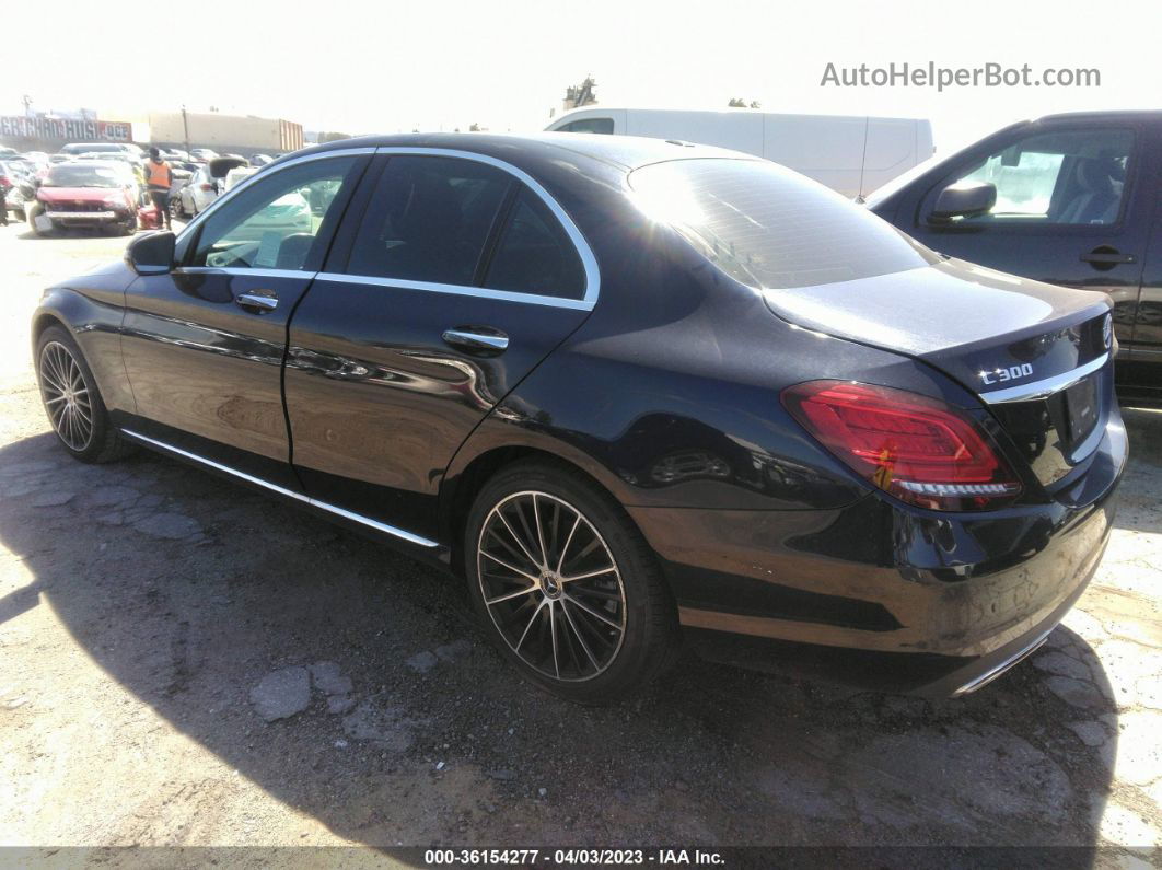 2019 Mercedes-benz C-class C 300 Blue vin: 55SWF8DB6KU299242