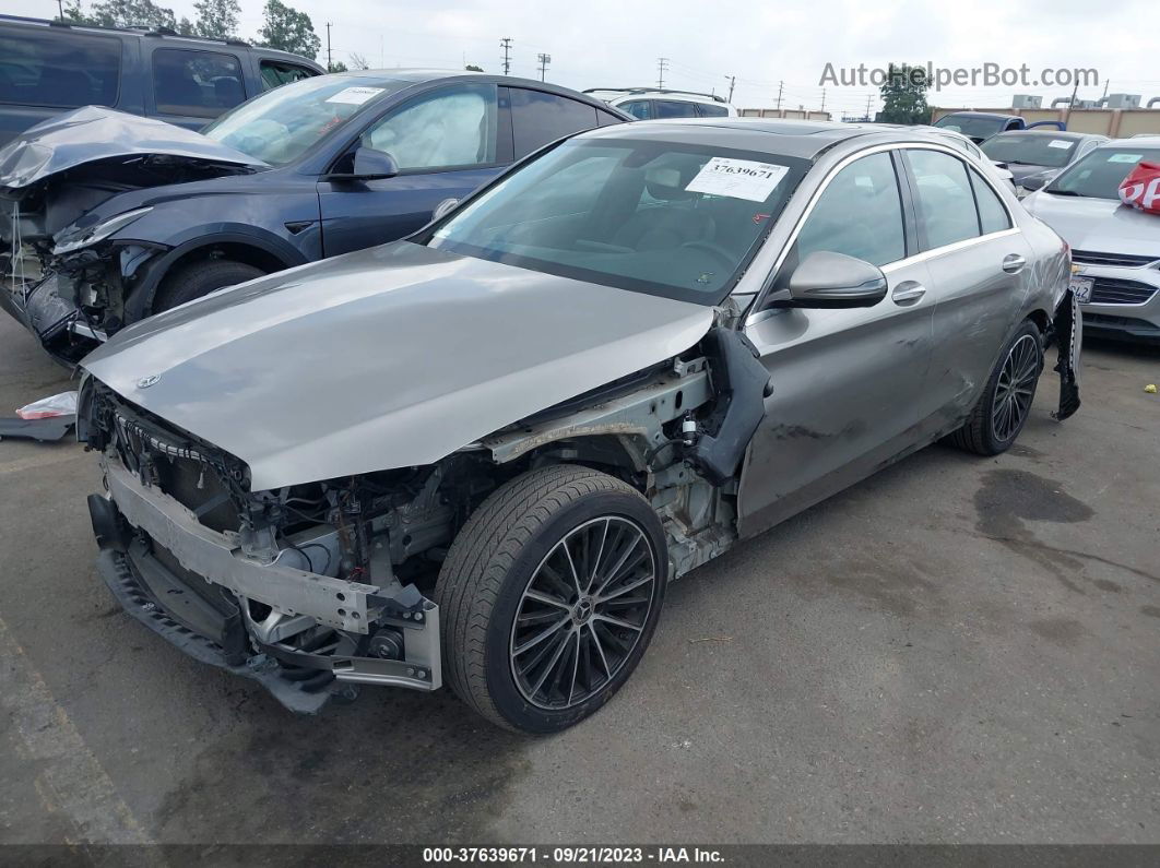 2019 Mercedes-benz C 300 Gray vin: 55SWF8DB6KU299645