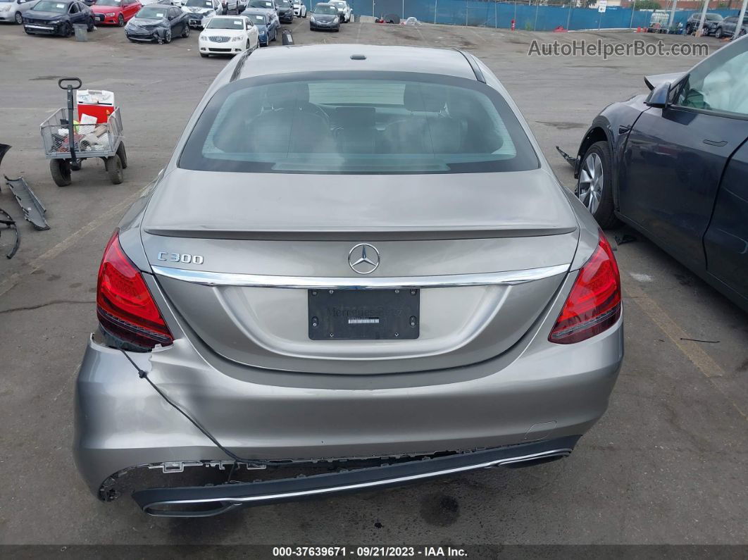 2019 Mercedes-benz C 300 Gray vin: 55SWF8DB6KU299645