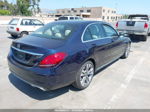 2019 Mercedes-benz C-class C 300 Dark Blue vin: 55SWF8DB6KU307050